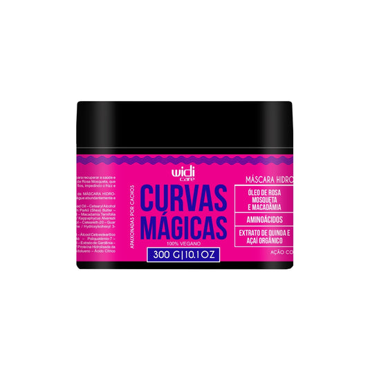 Máscara Cremosa Widi Care Curvas Mágicas Hidro-reconstrutora 300 g