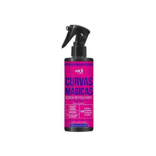 Sérum Revitalizante Widi Care Curvas Mágicas Hidratação Cachos 200 ml