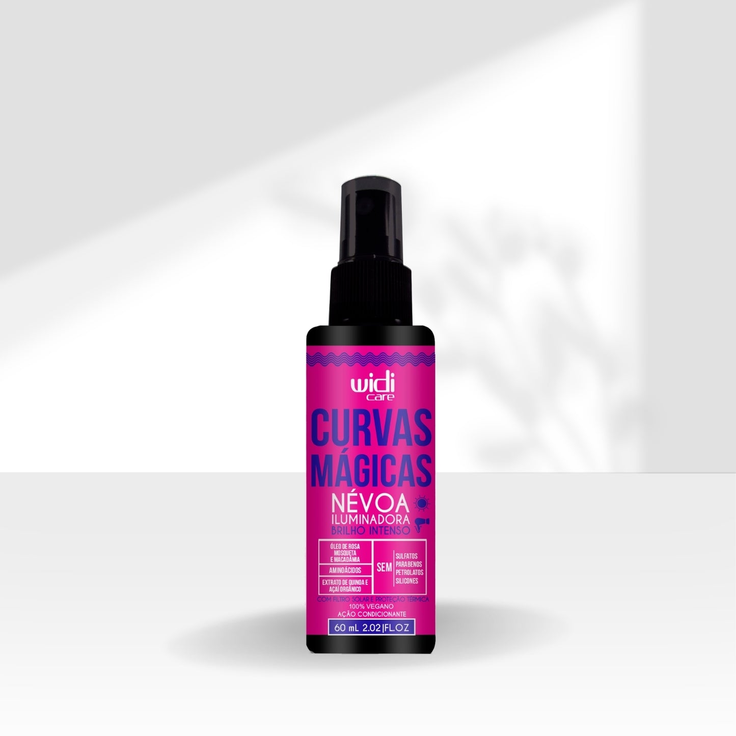 Leave In Widi Care Curvas Mágicas Névoa Iluminadora Brilho Intenso 60 ml