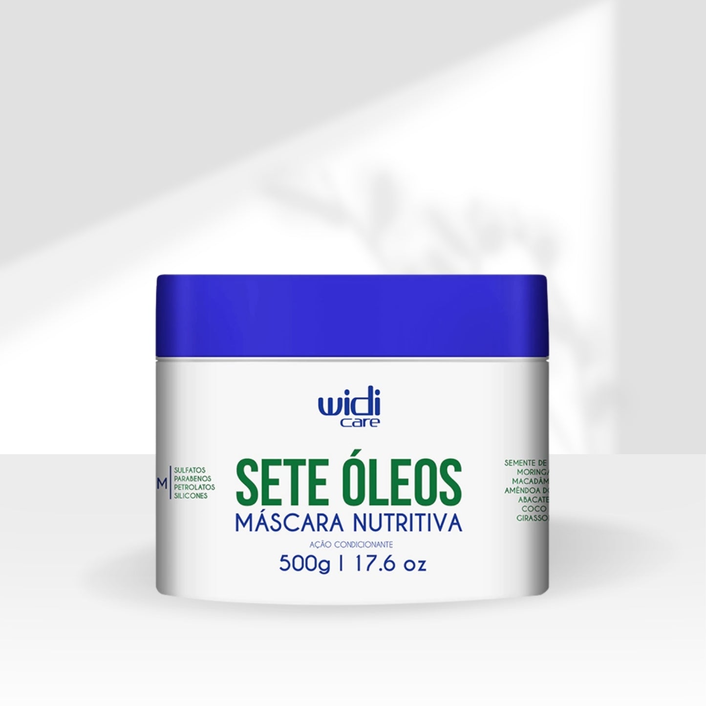 Máscara Widi Care Sete Óleos Nutrição Intensiva 500 g