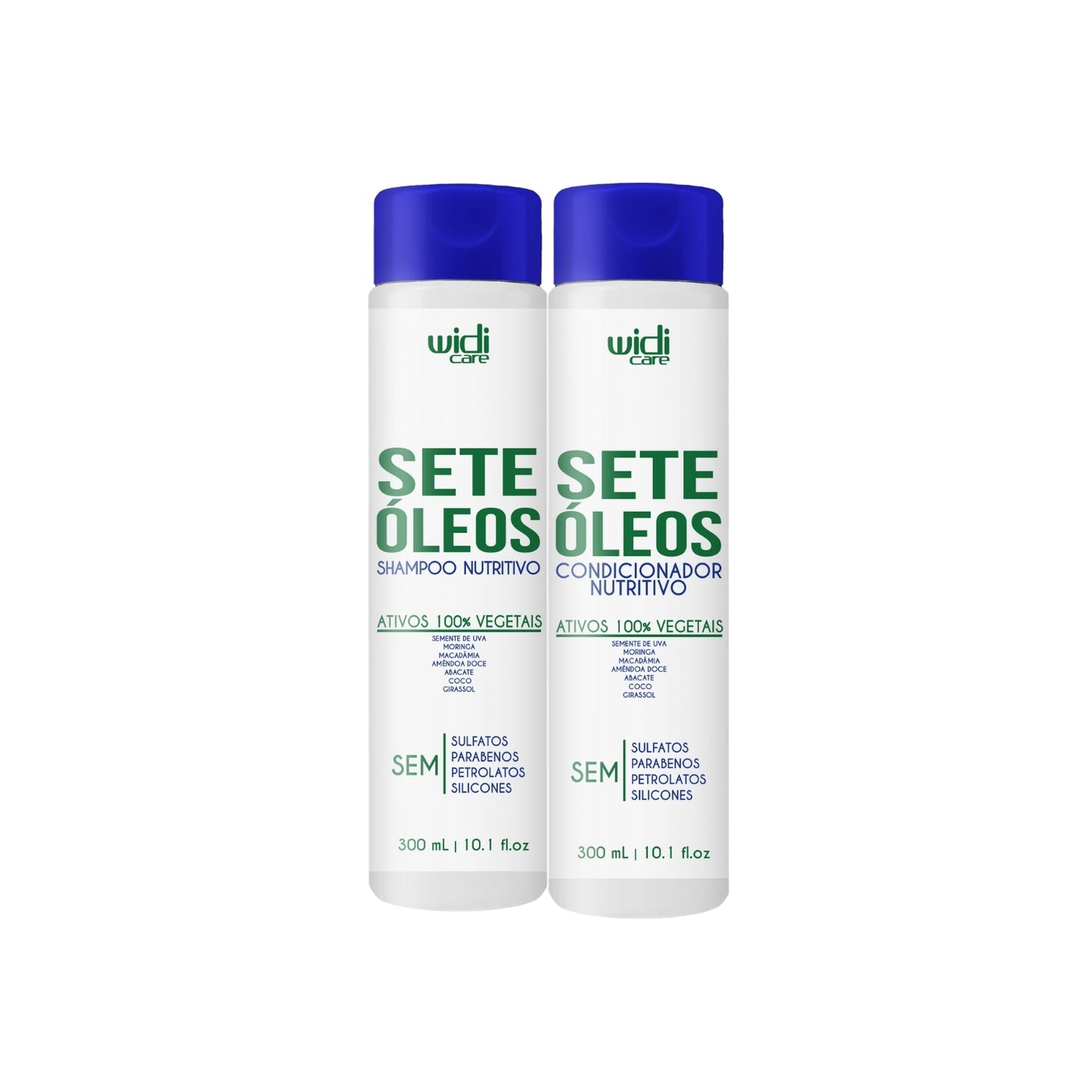 Kit Shampoo e Condicionador Widi Care Sete Óleos 300 ml