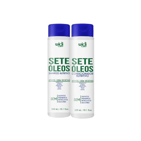 Kit Shampoo e Condicionador Widi Care Sete Óleos 300 ml