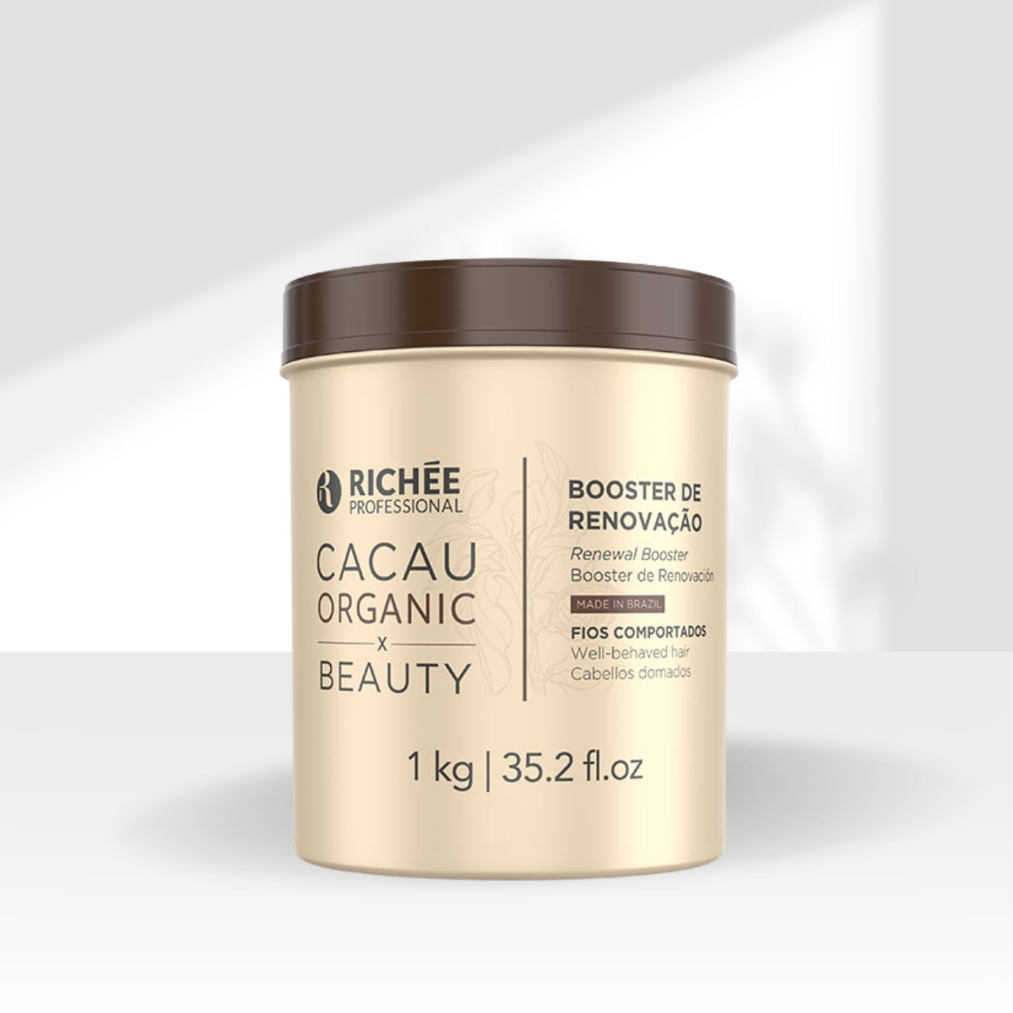 Máscara Beauty Richée Booster de Massa Cacau Organic 1 Kg