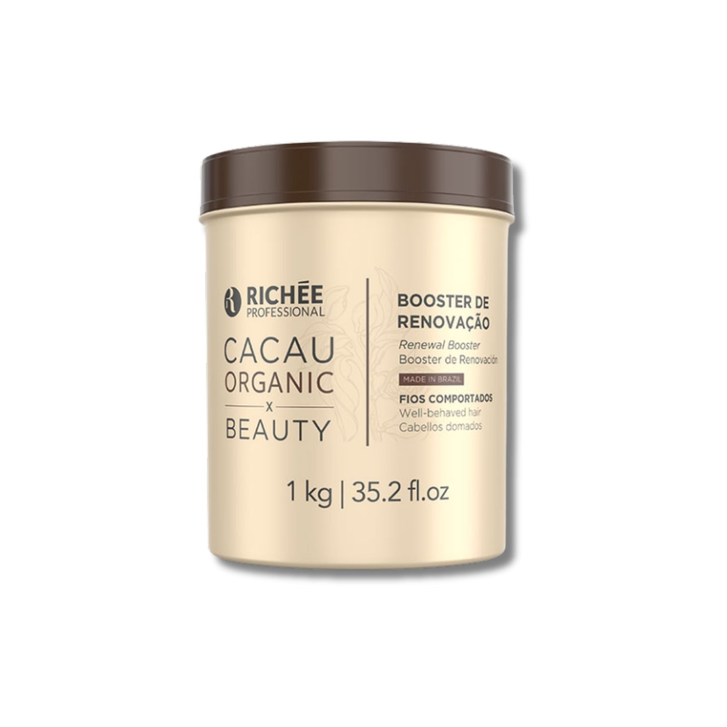 Máscara Beauty Richée Booster de Massa Cacau Organic 1 Kg