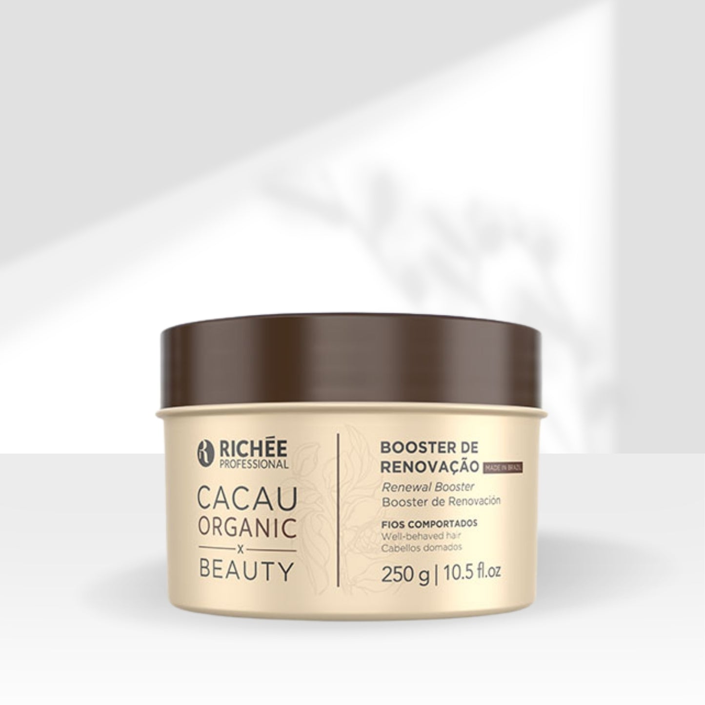 Máscara Beauty Richée Booster de Massa Cacau Organic 250 g