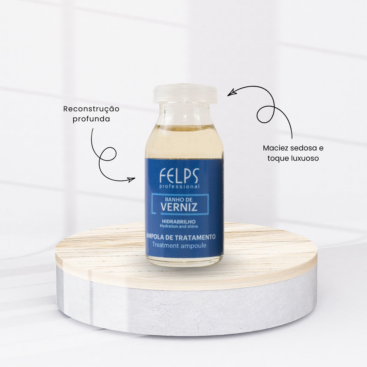 Felps Cronograma Capilar Ampolas Power Up 3x15ml
