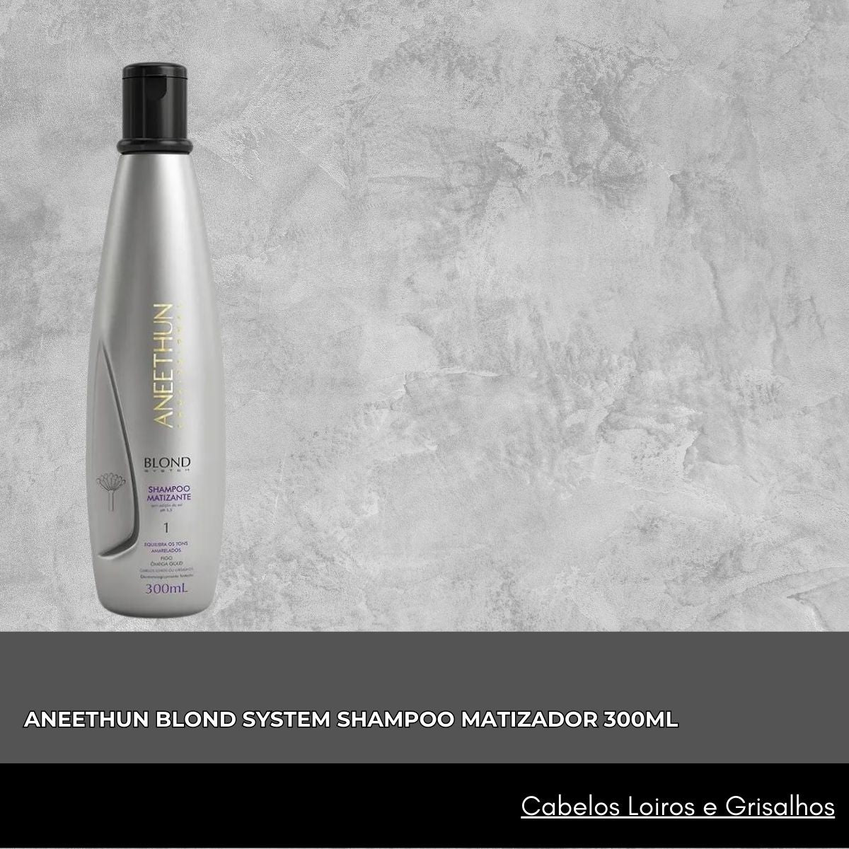 Kit Aneethun Blond System 2 Shampoo Matizador 300 ml
