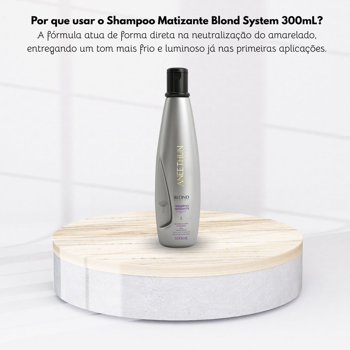 Shampoo Aneethun Blond Matizador 300 ml