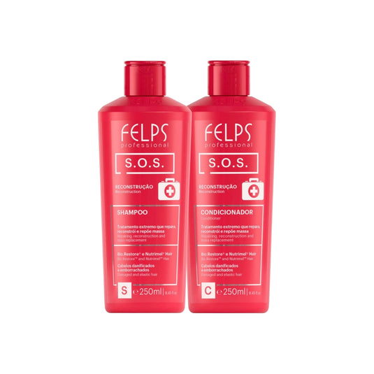 Kit Felps S.O.S Shampoo + Condicionador (2 x 250 ml)