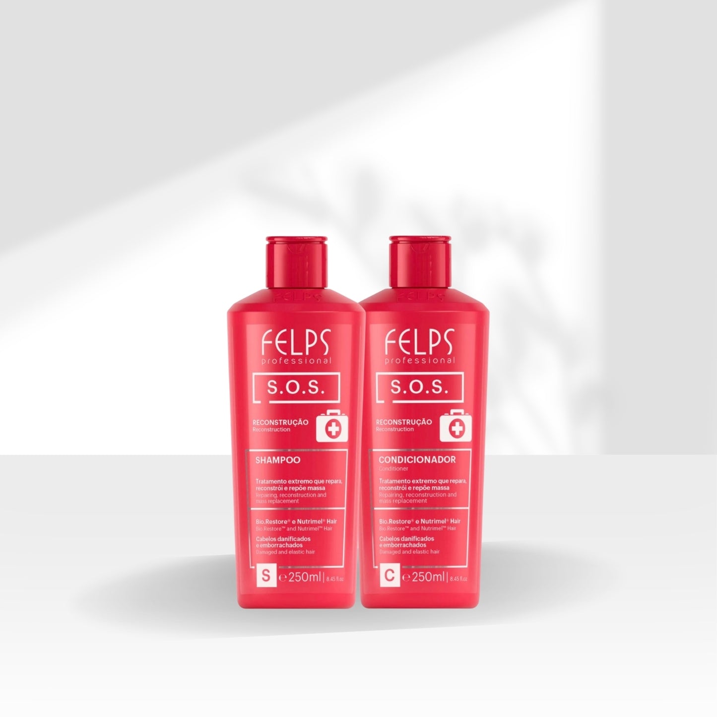 Kit Felps S.O.S Shampoo + Condicionador (2 x 250 ml)