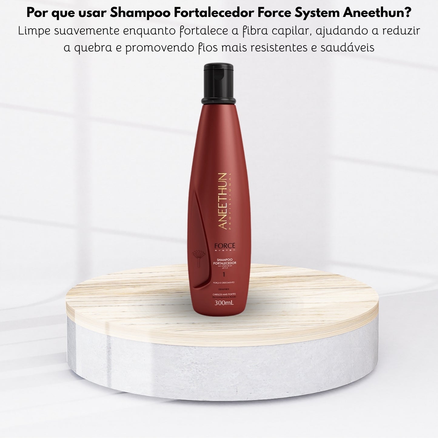 Shampoo Aneethun Force Fortalecedor 300 ml
