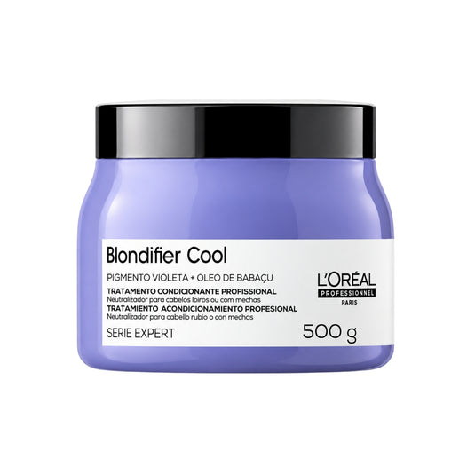 Máscara Matizadora Loreal Blondifier Cool 500 g