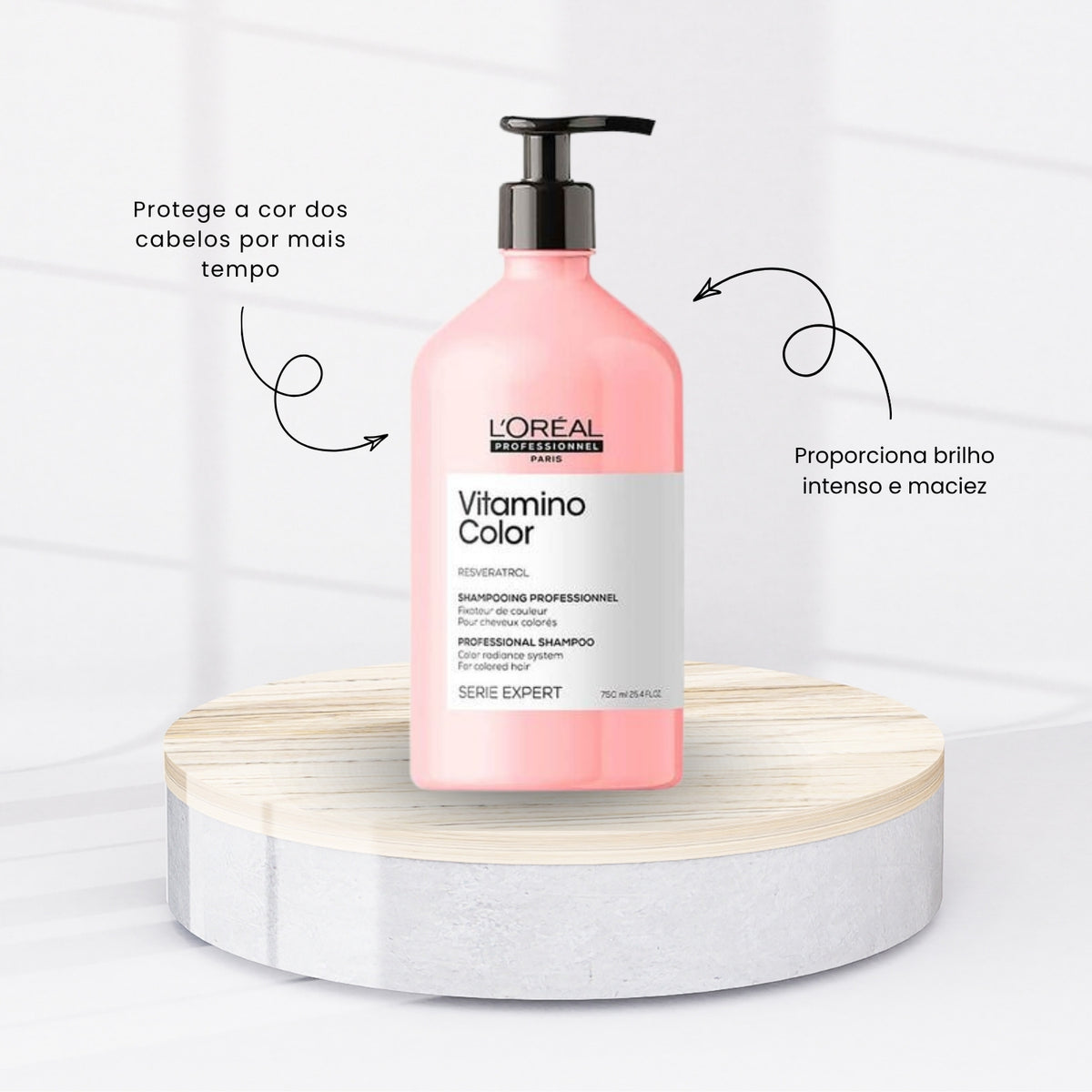 Shampoo Loreal Vitamino Color Resveratrol 750 ml