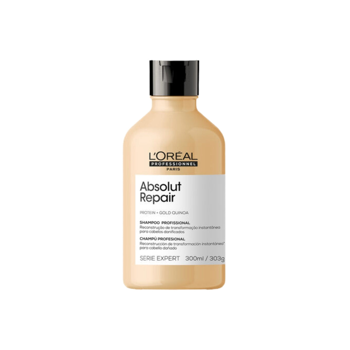 Shampoo Loreal Absolut Repair Gold Quinoa 300 ml