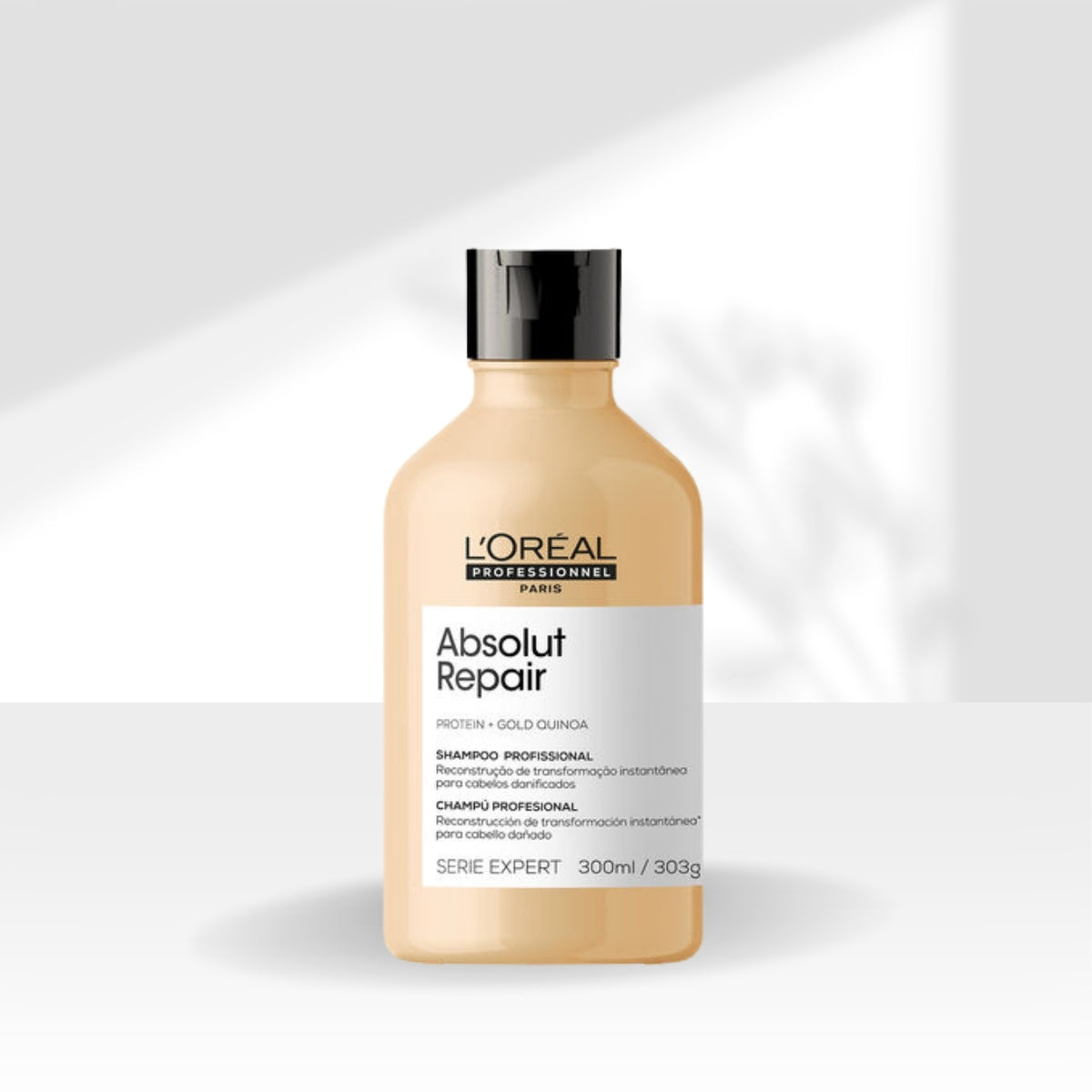 Shampoo Loreal Absolut Repair Gold Quinoa 300 ml