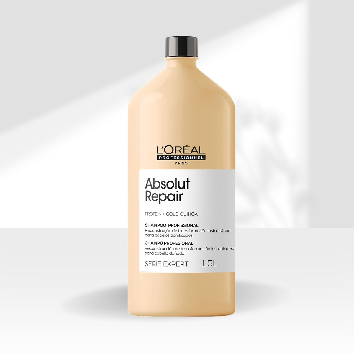 Shampoo LOréal Absolut Repair Reparação Profunda 1,5 L