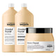 Kit Loreal Absolut Repair Gold Quinoa Tratamento Trio Profissional