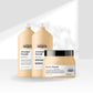Kit Loreal Absolut Repair Gold Quinoa Tratamento Trio Profissional