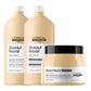 Kit Loreal Absolut Repair Gold Quinoa Tratamento Trio Toque Leve