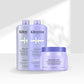 Kit Kérastase Blond Absolu Lumiére Tratamento Shampoo + Condicionador 1 Litro + Máscara 500 g