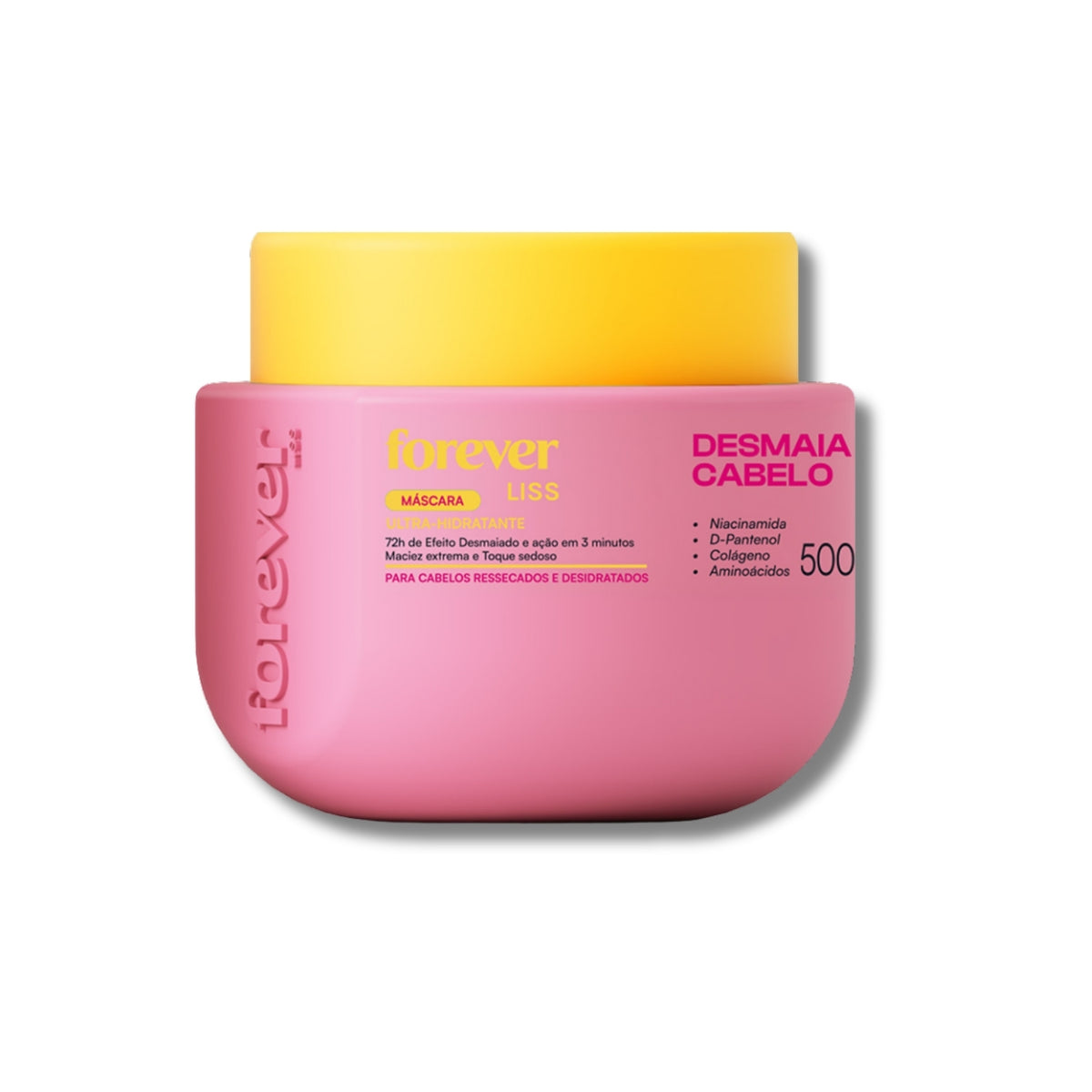 Máscara Forever Liss Desmaia Cabelo Ultra Hidratante 500 g