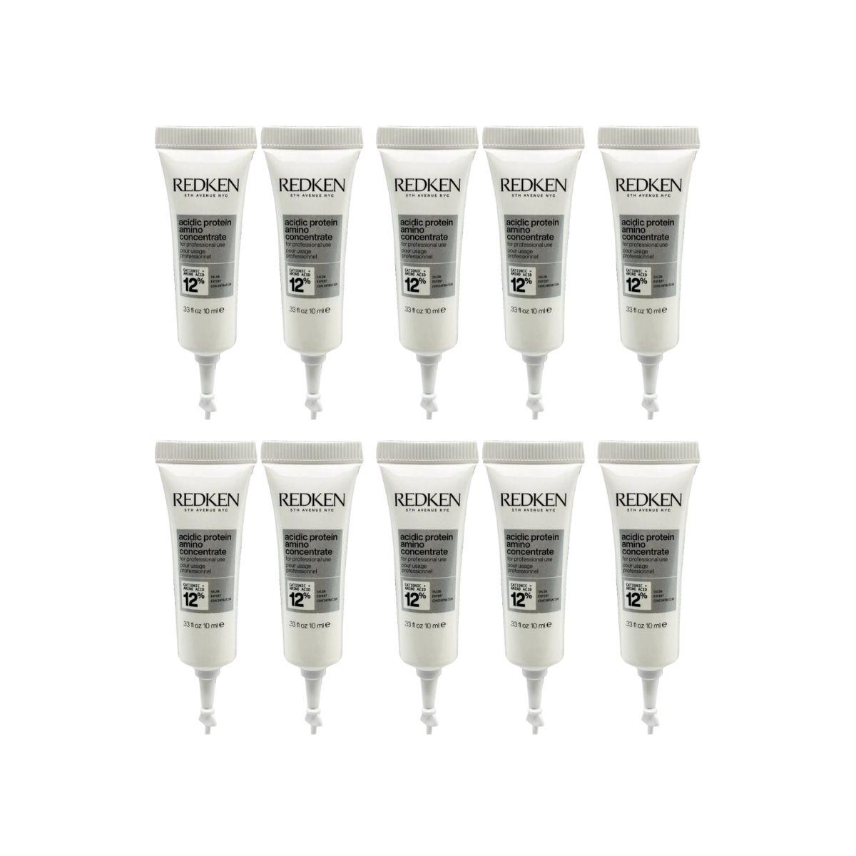 Kit Redken Acidic Protein 12% 10 Amino Concentrate 10 ml