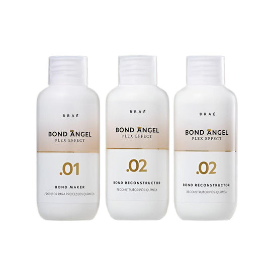Kit Braé Bond Angel Protetor 1 x 100 ml e Reconstrutor 2 x 100 ml