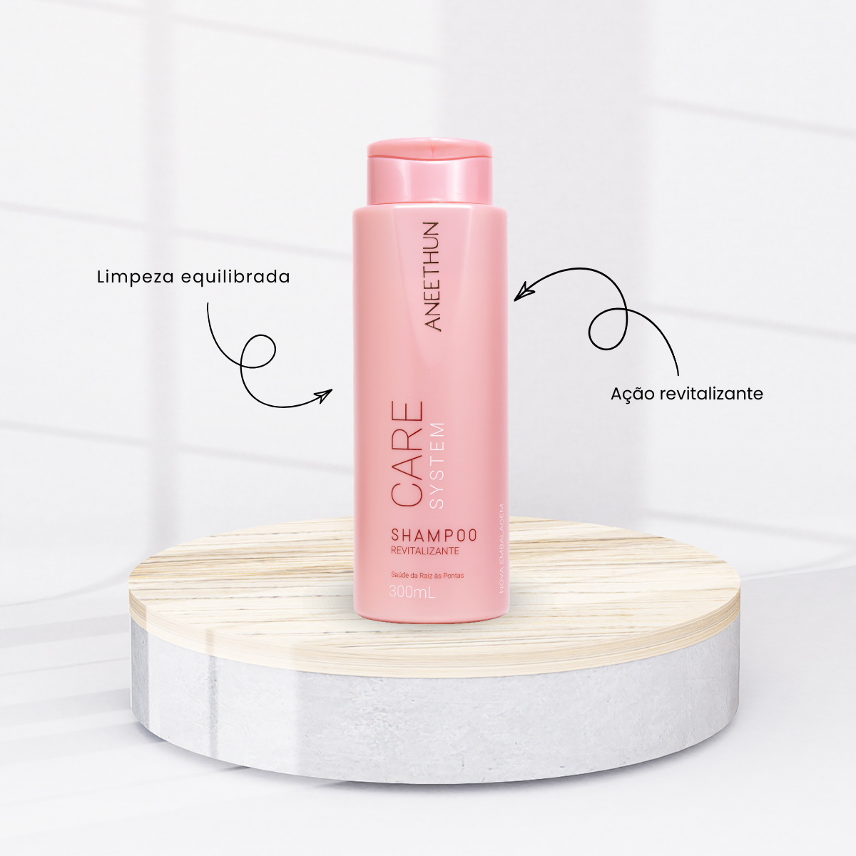 Shampoo Aneethun Care Revitalizante 300 ml