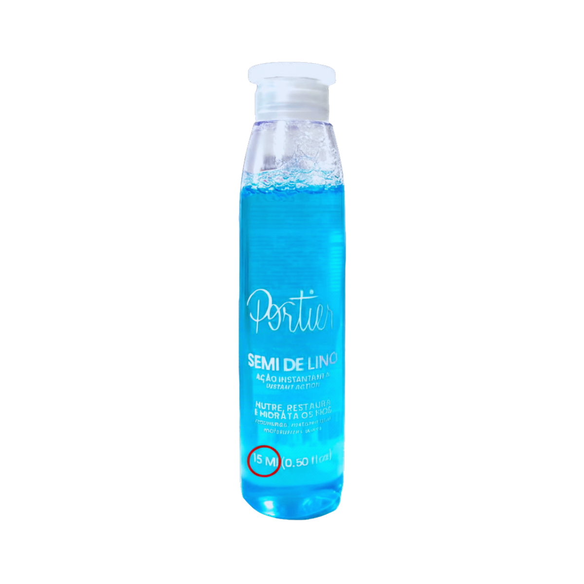 Ampola Portier Semi de Lino Ação Instantânea 15 ml
