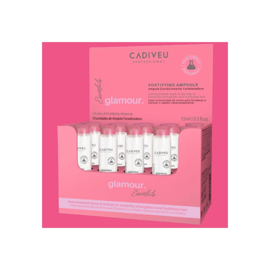 Kit Cadiveu Glamour Essentials Ampola Capilar 10 x 15 ml