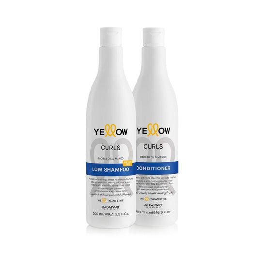 Kit Yellow Curls Shampoo + Condicionador 500 ml