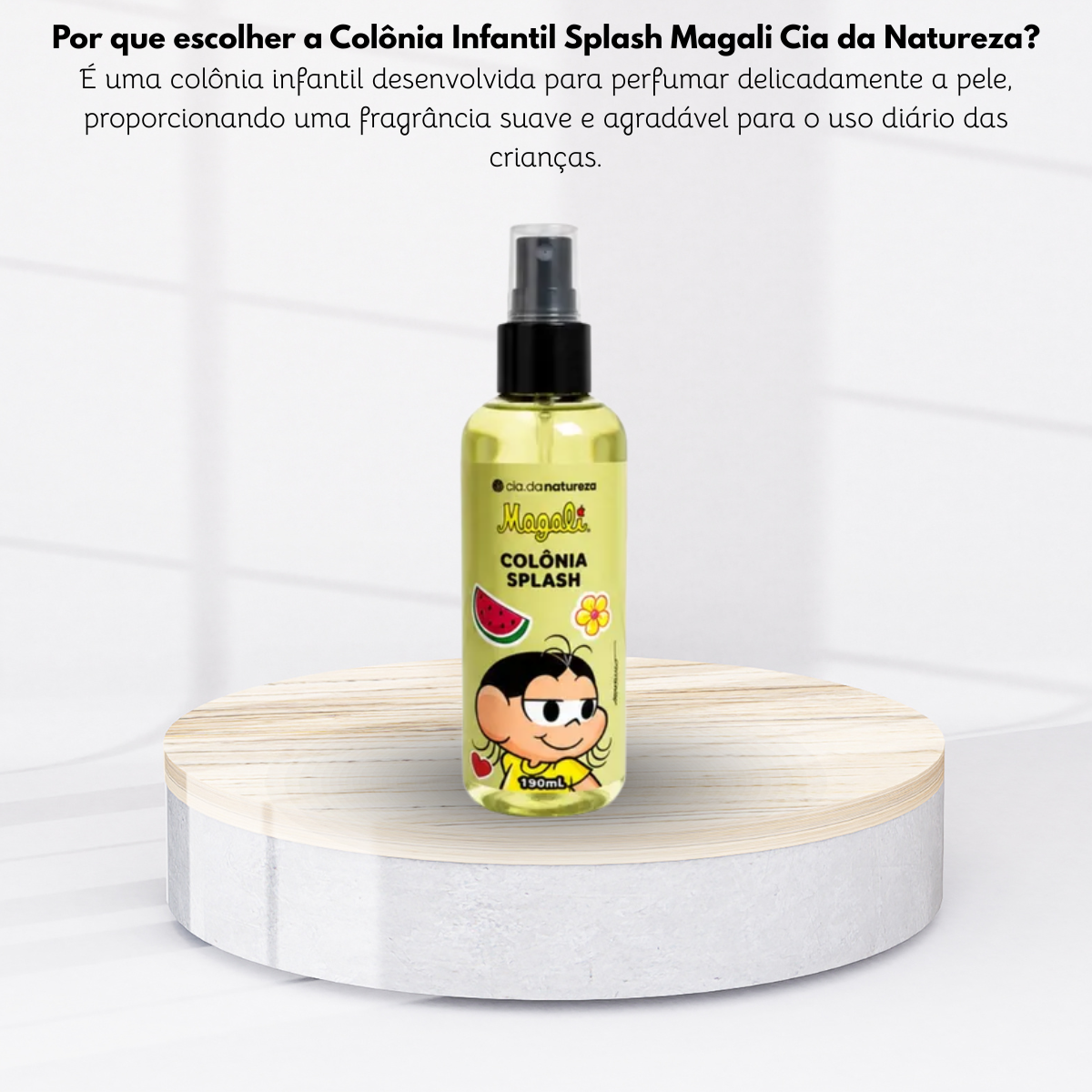 Cia da Natureza Magali Kids Colonia Splash 190ml