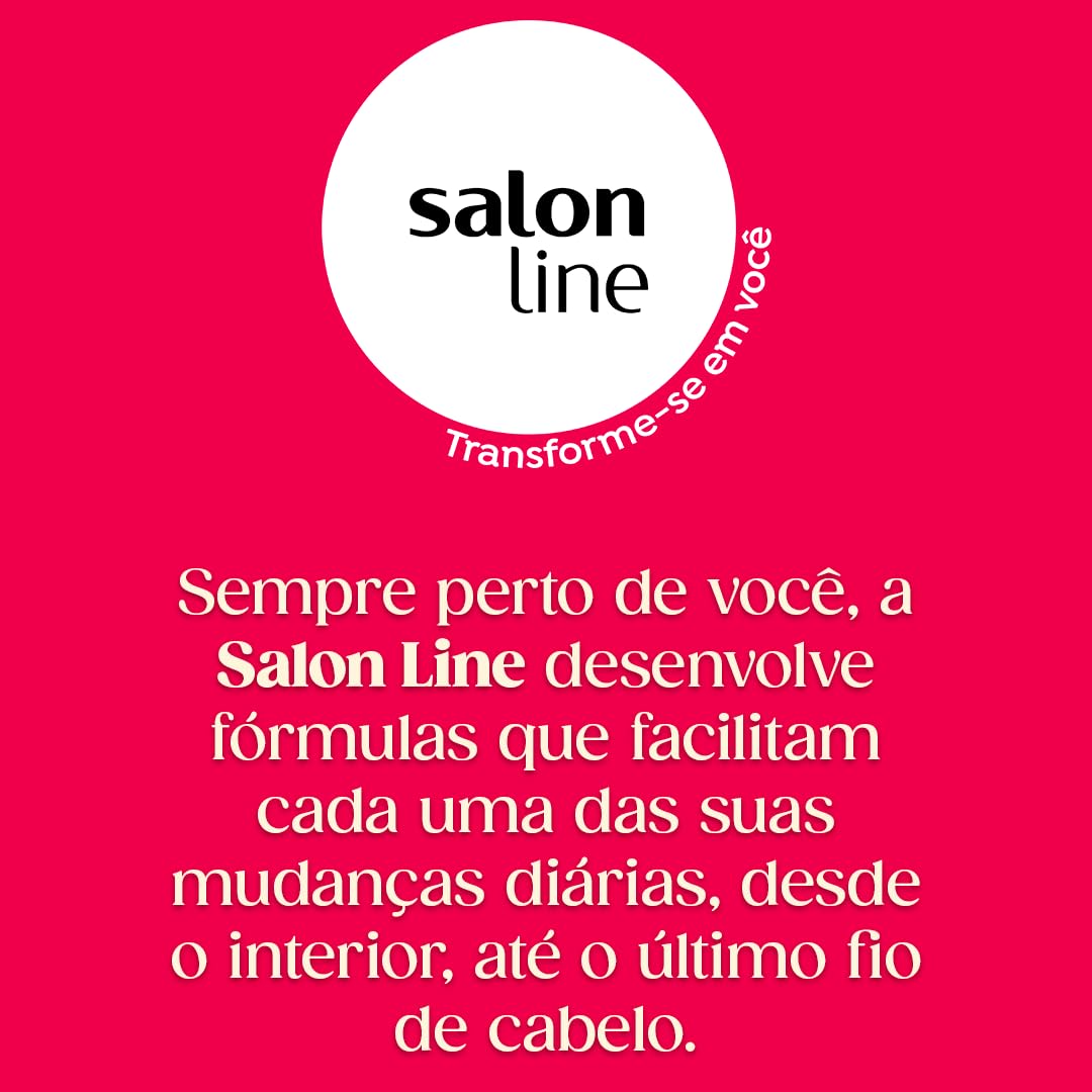 Shampoo Salon Line SOS Bomba Crescimento Capilar 300 ml