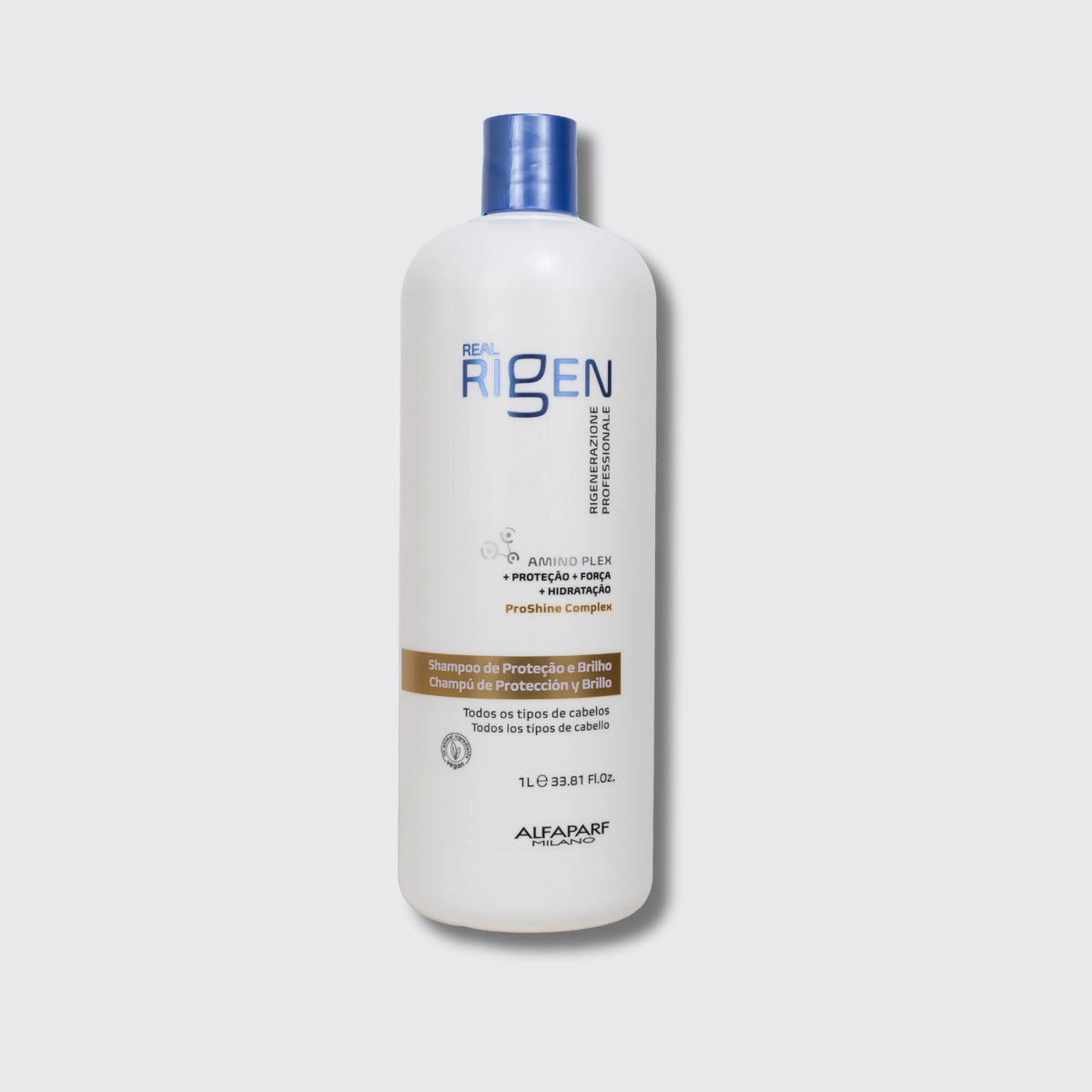 Shampoo Alfaparf Real Rigen Reparador Hidratante 1L