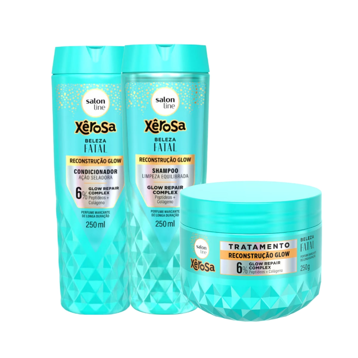 Kit Trio Capilar Salon Line Xêrosa Beleza Fatal Home Care