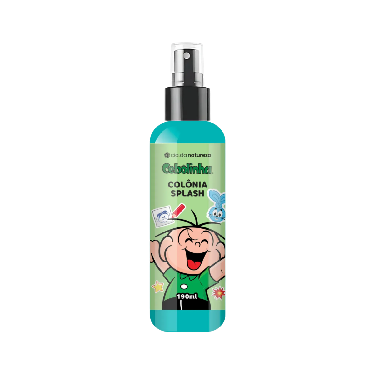 Cia da Natureza Cebolinha Kids Colonia Splash 190ml