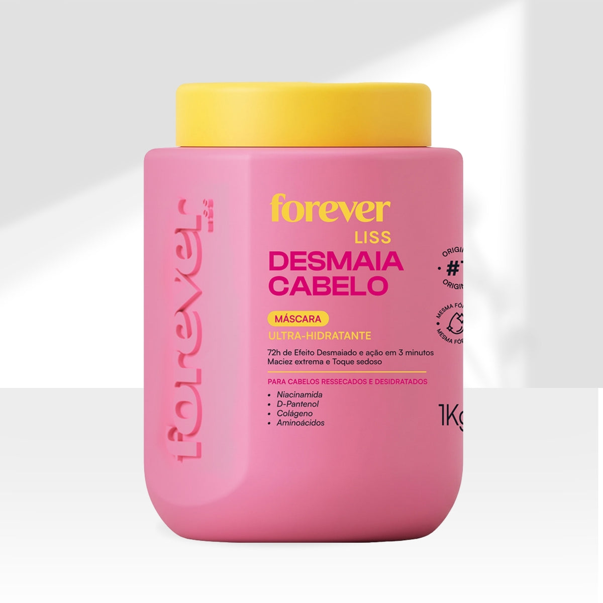 Máscara Forever Liss Desmaia Cabelo Ultra Hidratante 1 kg