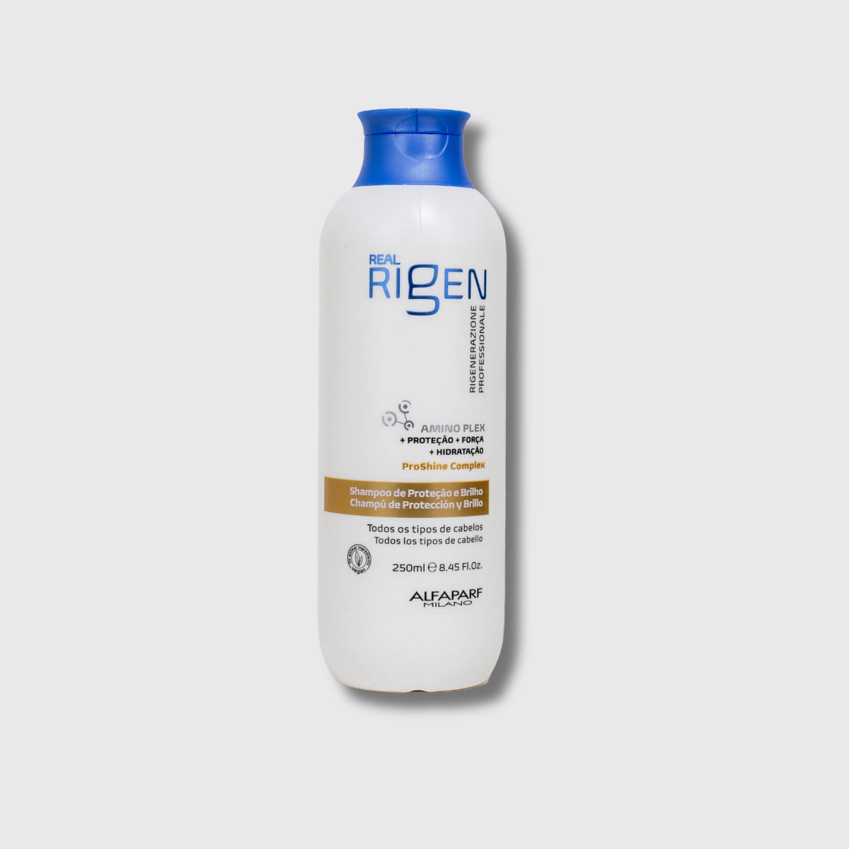 Shampoo Alfaparf Real Rigen Reparador Hidratante 250 ml