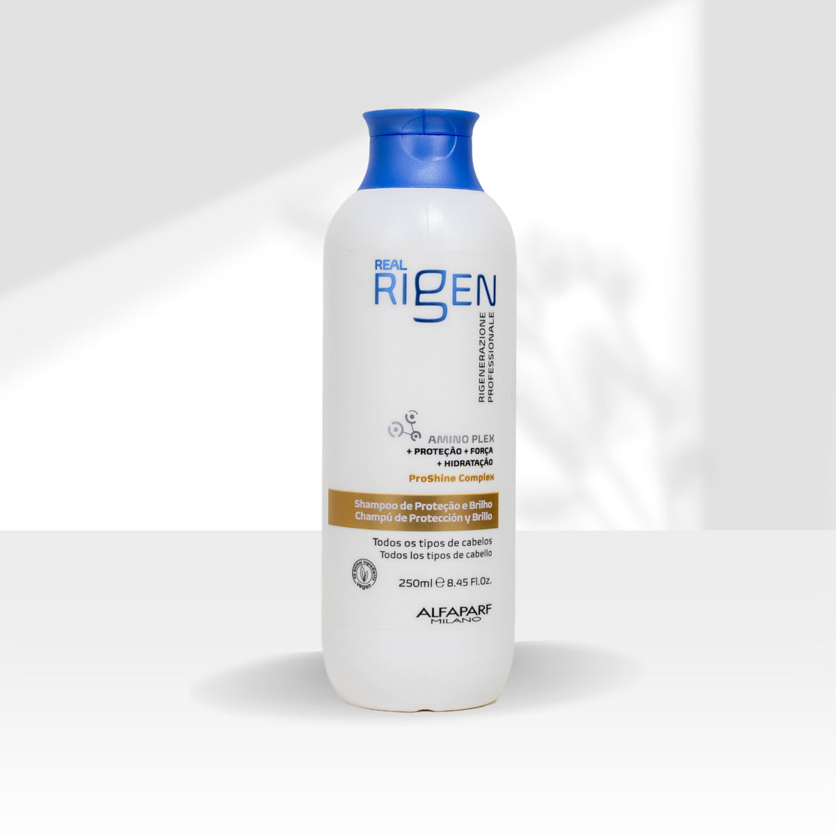 Shampoo Alfaparf Real Rigen Reparador Hidratante 250 ml
