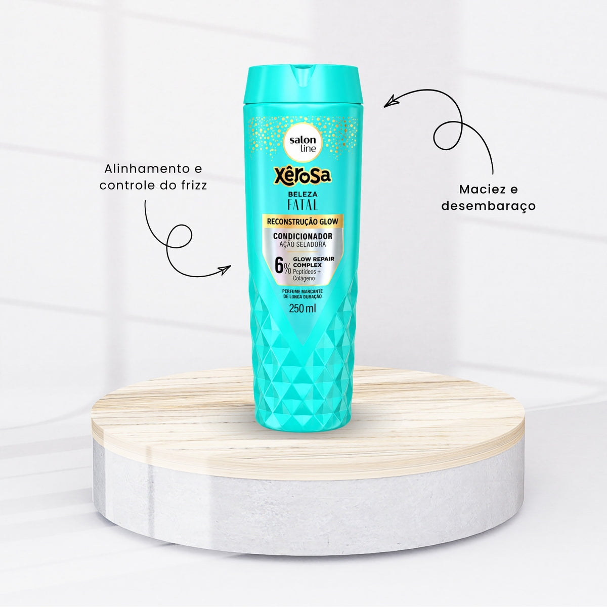 Kit Trio Capilar Salon Line Xêrosa Beleza Fatal Home Care